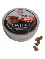 Chumbos Orbea Shock Hollow Cobreado 5,5mm 250 Unidades Caza - Imagen 2