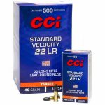 CCI .22L.R. STANDARD VELOCITY 40G (107grain) x50un - Imagen 2