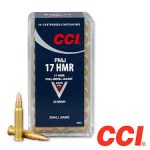 BALA CCI 17HMR FMJ 20GRAIN 2374FPS X50 unidades