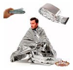 Kit X5 Unidades Manta De Emergencia Térmica Botiquí Gran Ave - Imagen 3