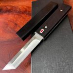 Cuchillo Tactico Espada Kobun Camping Hoja Tanto Caza - Imagen 2