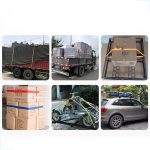 4 Cintas Catraca Para Carga Sujecion Malacate Reforzada 5 M - Imagen 5