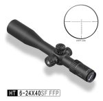 Mira Telescopica Discovery Ht 6-24x40 Caza Rifle Chumbera - Imagen 5
