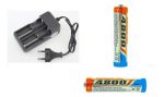 Cargador Doble Universal Mas 2 Baterías Recargable 3.7v