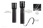 Linterna Tactica De Caza 15w 2ooo Lumen Potente Recargable - Imagen 4
