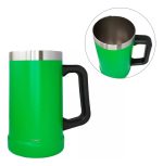 Vaso Jarra De Cerveza Comet Termica Manija 700ml Acero Inox - Imagen 8
