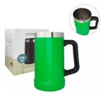 Vaso Jarra De Cerveza Comet Termica Manija 700ml Acero Inox - Imagen 9