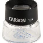 Lupa De Contacto 10x Aumentos Billetes Documentos Carson