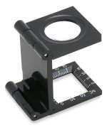 Lupa Plegable Portatil Con 6,5x Aumentos Regla Carson - Imagen 2