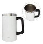 Vaso Jarra De Cerveza Comet Termica Manija 700ml Acero Inox - Imagen 10