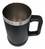 Vaso Jarra De Cerveza Comet Termica Manija 700ml Acero Inox - Imagen 2