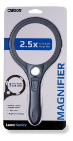 Lupa De Mano Con Luz Led Aumeto 2.5x 7x Carson Lectura - Imagen 7