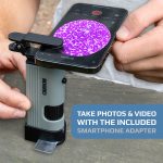 Microscopio Zoom Carson Bolsillo Con Clip Celular Smartphone - Imagen 4