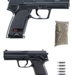 Pistola Co2 Hk Usp 6mm Full Metal Tiro Defensa Practica