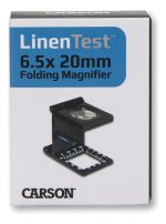 Lupa Plegable Portatil Con 6,5x Aumentos Regla Carson - Imagen 6