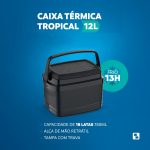 Conservadora Portátil Soprano Tropical 12l Color Negro - Imagen 2