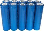 Batería 18650 Li-ion De 3,7 V Recargable 10 Unidades