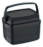 Conservadora Portátil Soprano Tropical 12l Color Negro