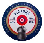 Chumbos Crosman Piraña 5.5 Mm Caza Liebres Zorros Nutrias