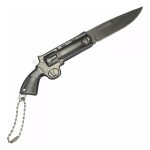 Navaja Llavero Tipo Revolver Defensa Personal Metalica Filo - Imagen 3