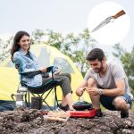 Navaja Automatica Tactica Tipo Rifle Con Linterna Y Funda - Imagen 4