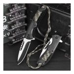 Navaja Tactica Militar Paraco Corta Soga Supervivencia - Imagen 4