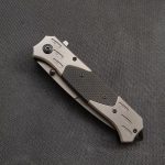 Navaja Deportiva Full Metal Refozada Fuerte Camping Defensa - Imagen 9