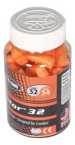 32 Tapones Protectores De Oido Tiro O Ruido Radians 32 Dls - Imagen 4