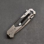 Navaja Deportiva Full Metal Refozada Fuerte Camping Defensa - Imagen 8