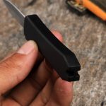 Navaja Tactica Automatica Apertura Frontal De Bolsillo - Imagen 2