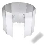 Cortina Protectora Viento En Aluminio Para Anafe Cocinilla - Imagen 3