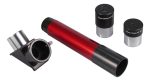 Telescopio Astronómico Carson Refractor Rp-400sp 50x-111x Con Trípode Aluminio Rojo - Imagen 4