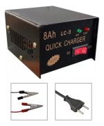 Cargador Batería Moto 12v 6v 8amp Ah Universal Rapido - Imagen 3