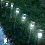 Lámparas Solares Pincho Para El Jardín X Unidad Gran Aventua - Imagen 3