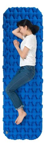 Colchoneta Inflable Tpu Compacta Para Viaje Camping Colchon - Imagen 4