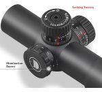Mira Telescopica Discovery Ht-nv 3x24 Ir Caza Tiro - Imagen 3