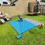 Manta De Playa Camping Impermeable Con Estacas 2x2.1 M - Imagen 4