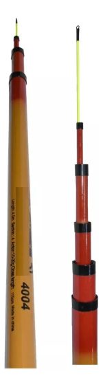 Caña Telescopica De Flor Lengue Fibra Punta Maciza 4 Metros - Imagen 3