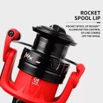 Reel Frontal Abu Garcia Currica Señuelo Rio Costa Black Max5 - Imagen 7