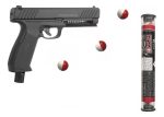 Pistola Defensa Traumatica Vesta Mas 10 Balas Gas Pimienta