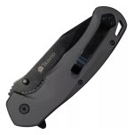 Navaja Tactica Española Trento Rapel Gris Defensa Caza Sos - Imagen 3