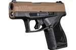 TAURUS - PISTOLA - MOD. GX4 CAL. 9MM 11T 2X11 CARG. PAV/H-268 TROY COYOTE TAN - Imagen 4