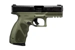 TAURUS - PISTOLA - MOD. TS9 CAL. 9MM 17T VERDE/PAVONADO 3x17 CARGADORES
