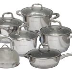 Juego De Batería De Cocina 12 Piezas De Acero Inoxidable