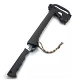 Hacha Táctica Con Cuchillo Sierra Pedernal Para Camping - Imagen 3