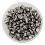 10 Latas Chumbos Punta Chata Caza 5,5 Microcalibrados 12 Grn - Imagen 2