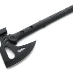 Hacha Szco Acero Inoxidable Con Funda Negro Tomahawk Tactica