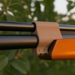 Abrazadera Para Caño Pr900 Con Picatinny Para Linterna Laser - Imagen 4