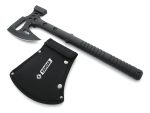 Hacha Szco Acero Inoxidable Con Funda Negro Tomahawk Tactica - Imagen 5