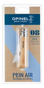 Opinel - Navajas - N°8 Inoxidable En Blister Gran Aventura - Imagen 2